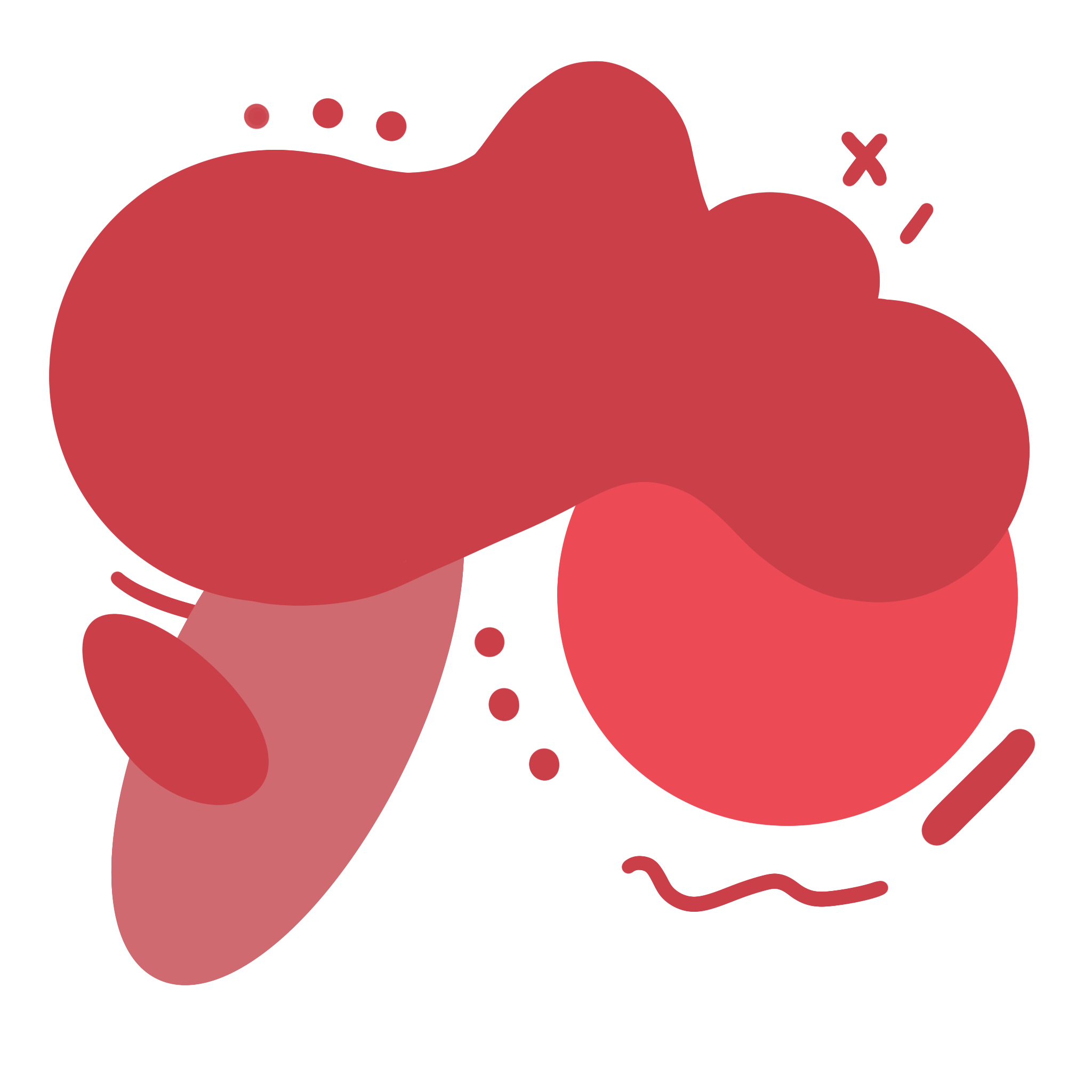 pink blob